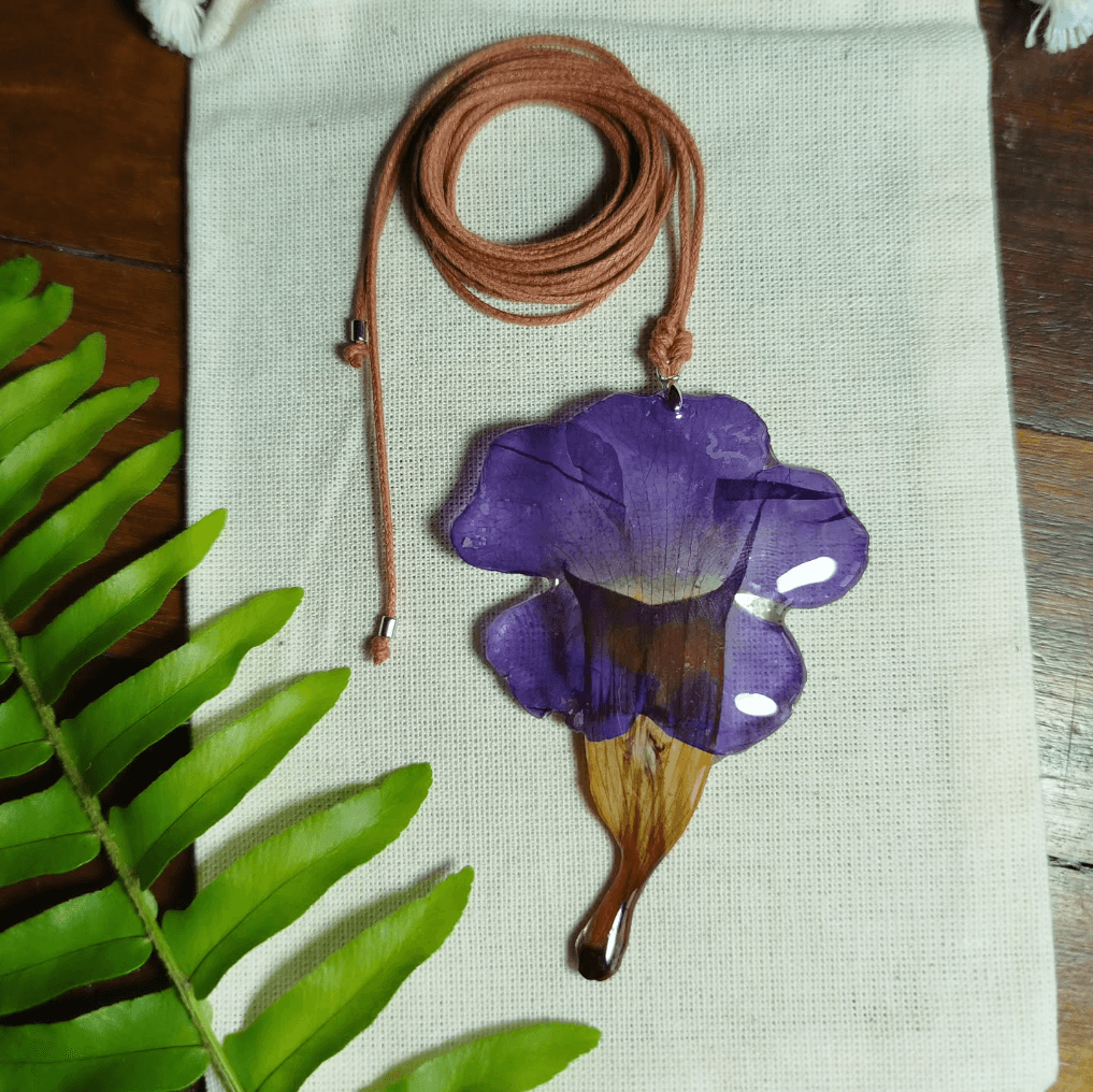 Colar Ipê Roxo